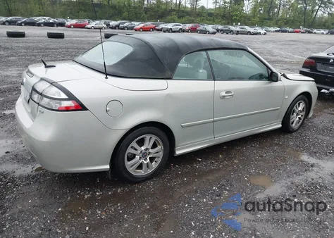 2008 Saab 9-3 2.0T z USA, uszkodzony, nr VIN YS3FB79Y786009396